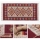 Διπλής όψης ανατολίτικο χαλί KILIM 80x150 cm κόκκινο/μπεζ