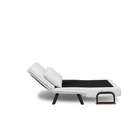 Διθέσιος αναδιπλούμενος καναπές-κρεβάτι QIRA σε λευκό