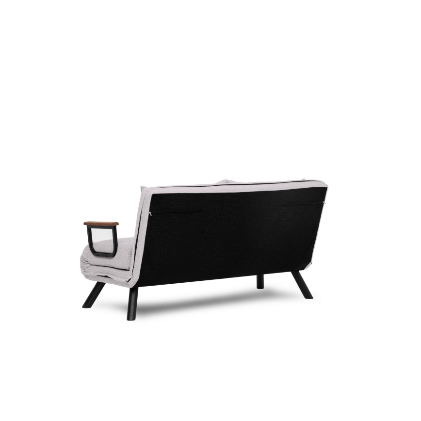 Διθέσιος αναδιπλούμενος καναπές-κρεβάτι QIRA σε λευκό