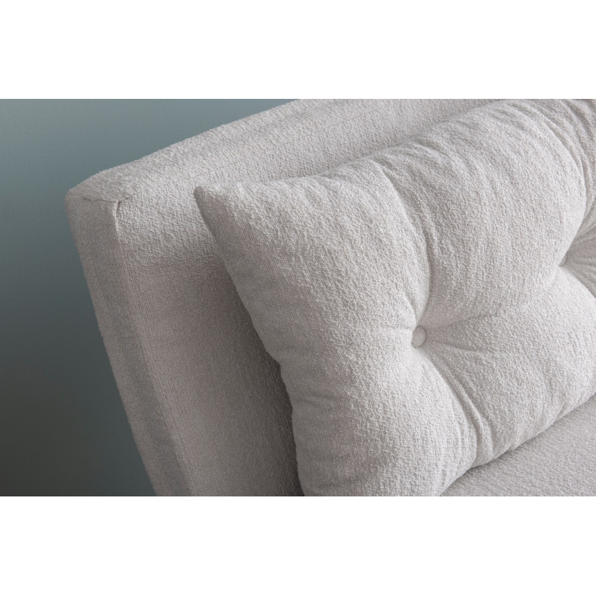 Διθέσιος αναδιπλούμενος καναπές-κρεβάτι QIRA σε λευκό