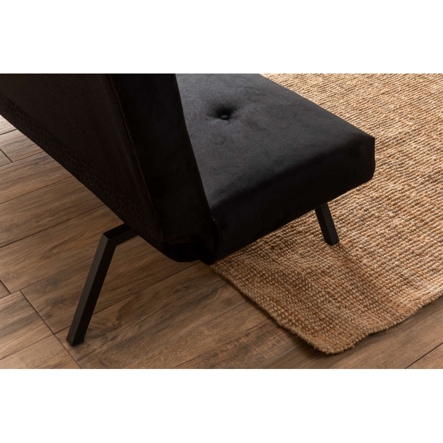 Διθέσιος καναπές-κρεβάτι BAKU, μαύρος