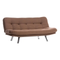 Διθέσιος καναπές-κρεβάτι BINA, ανοιχτό καφέ