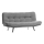 Διθέσιος καναπές-κρεβάτι BINA, ανοιχτό γκρι