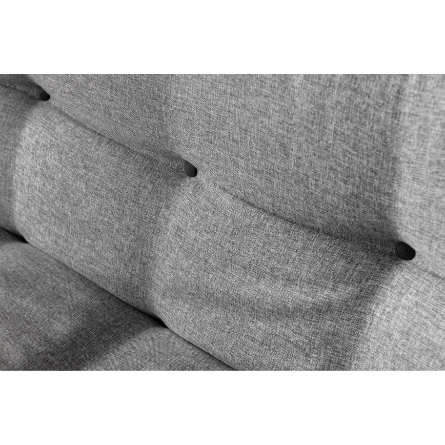 Διθέσιος καναπές-κρεβάτι BINA, ανοιχτό γκρι