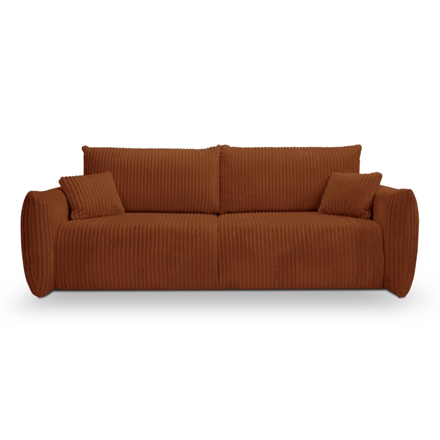 Διθέσιος καναπές-κρεβάτι FRIDA, καφέ