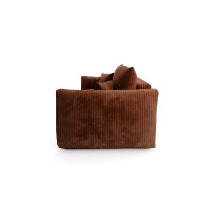 Διθέσιος καναπές-κρεβάτι FRIDA σε καφέ απόχρωση