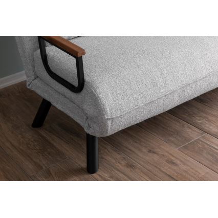 Διθέσιος καναπές-κρεβάτι QIRA γκρι