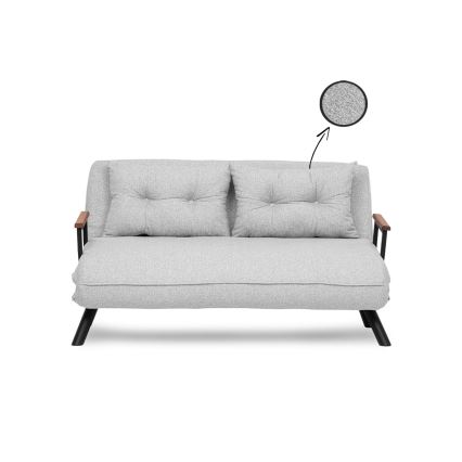 Διθέσιος καναπές-κρεβάτι QIRA γκρι