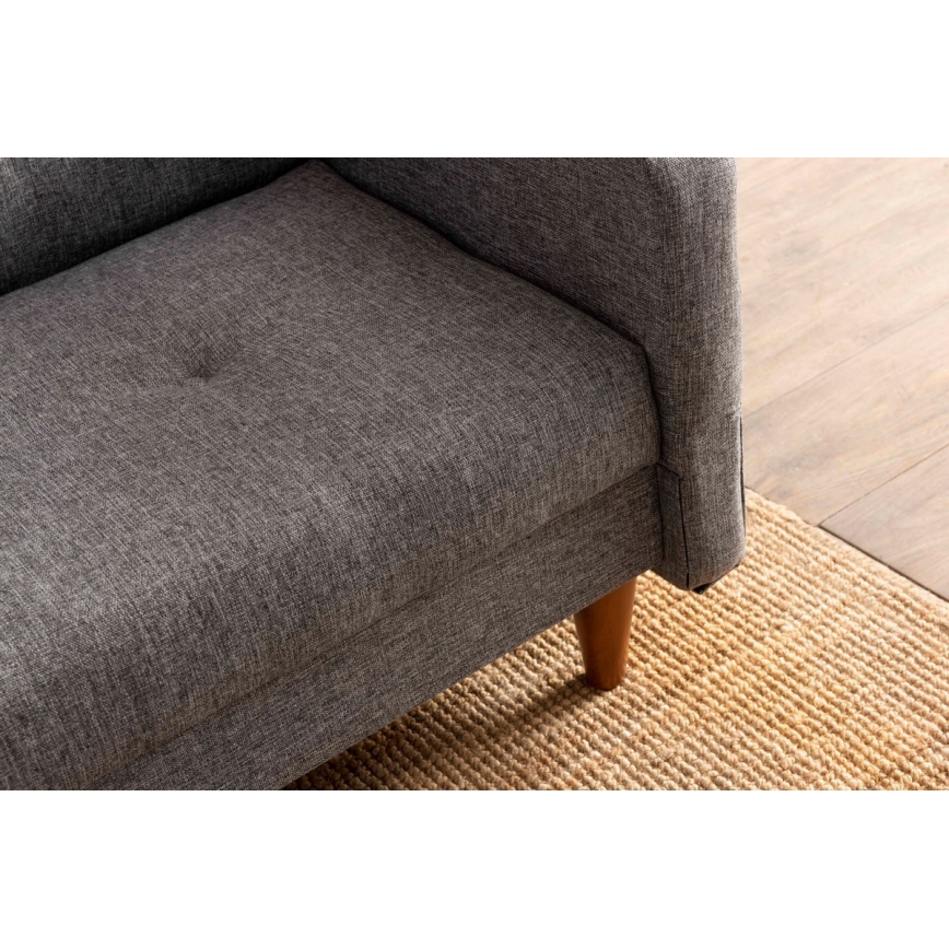 Διθέσιος καναπές NARA σε ανοιχτό γκρι