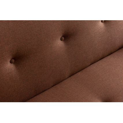 Διθέσιος καναπές NARA σε καφέ απόχρωση