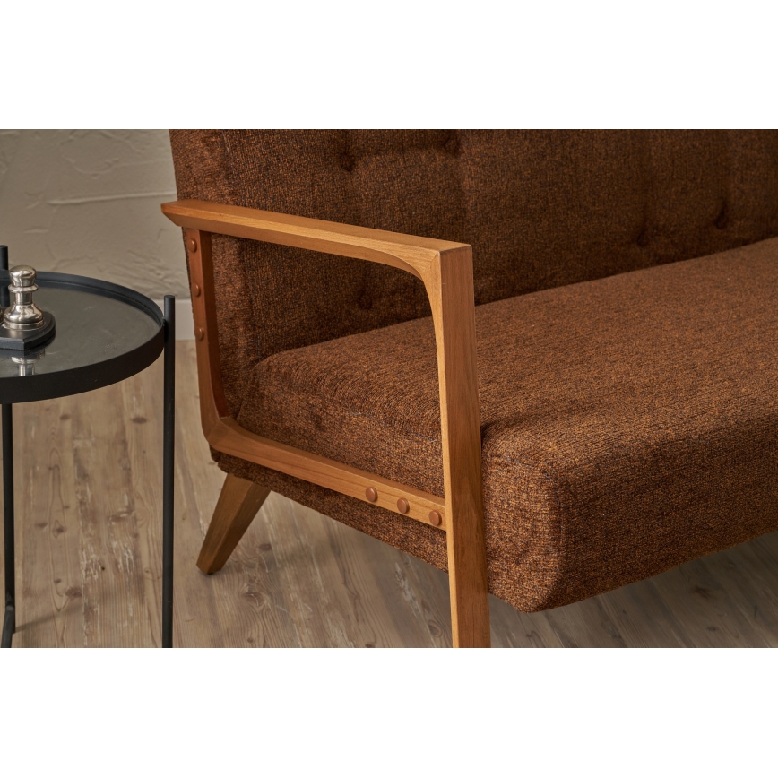 Διθέσιος καναπές TUMI καφέ