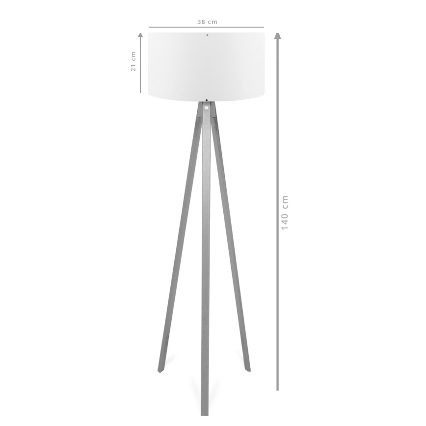 Δεξιά λάμπα AYD 1xE27/40W/230V καφέ/πράσινο