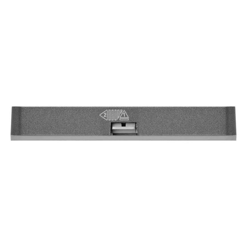 Διακόπτης διπλός GoSmart 1xCR2430 Tuya μαύρο