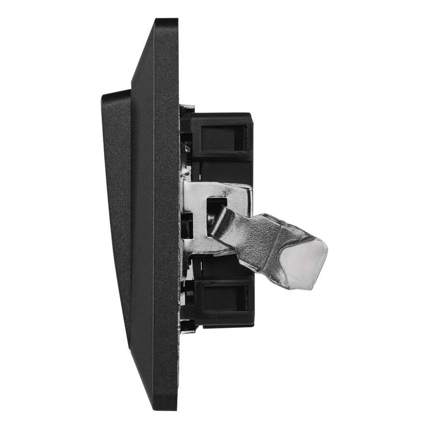 Διακόπτης σπιτιού διακόπτης-on 250V/10A ανθρακί