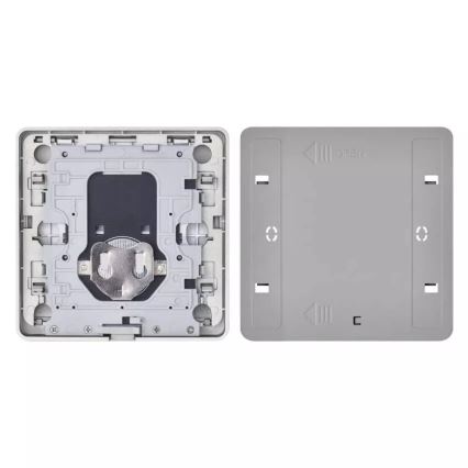 Διακόπτης τετραπλός GoSmart 1xCR2430 Tuya μαύρο