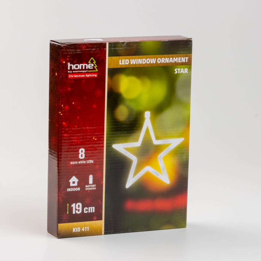 Διακόσμηση παραθύρου 8xLED/3xAA