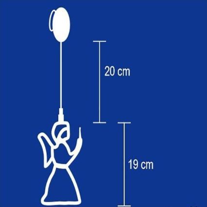 Διακόσμηση παραθύρου 8xLED/3xAA