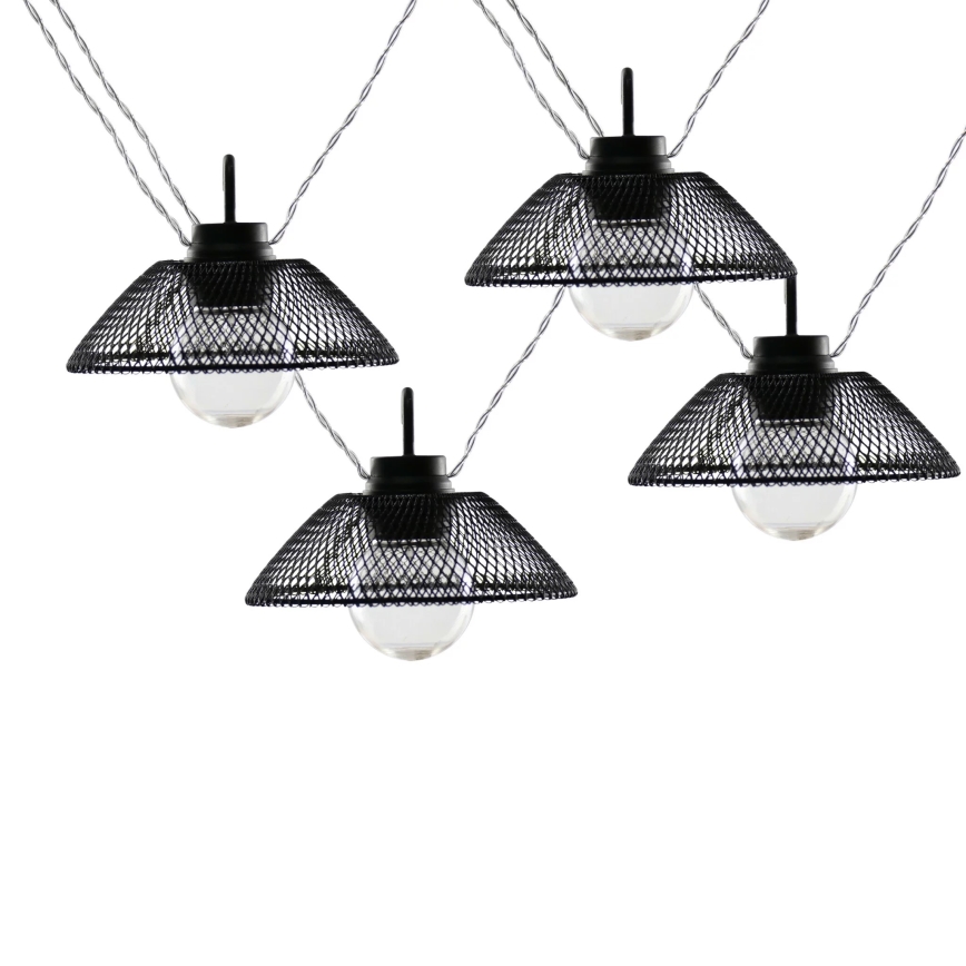 Διακοσμητικά λαμπάκια LED ASTRA 10xLED/2xAA 2,1 m μαύρο