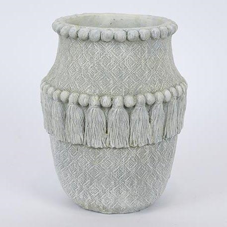 Διακοσμητική κανάτα γκρι 25,5x20,5 cm