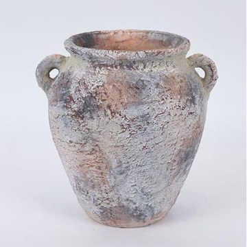 Διακοσμητική κανάτα γκρι/μπεζ 21x24,5 cm