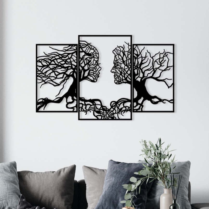 Διακοσμητικό τοίχου 116x71 cm Tree of Life μεταλλικό