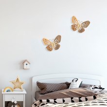 Διακοσμητικό τοίχου 32x29 cm πεταλούδα