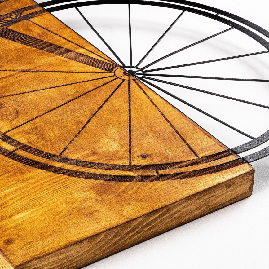 Διακοσμητικό τοίχου 45x58 cm bike ξύλο/μεταλλικό