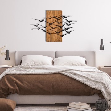 Διακοσμητικό τοίχου 86x58 cm πουλιά