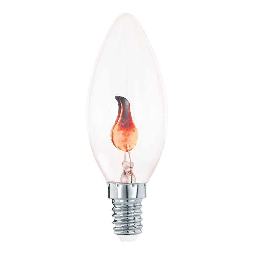 Διακοσμητικός λαμπτήρας LED C35 E14/1,3W/230V - Eglo 11848