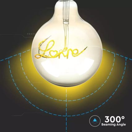 Διακοσμητικός λαμπτήρας LED FILAMENT G125 E27/5W/230V 2200K