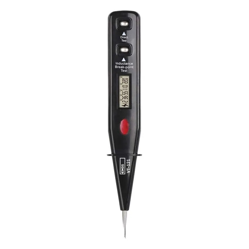 Δοκιμαστής τάσης VT-121 12-250 V μαύρος