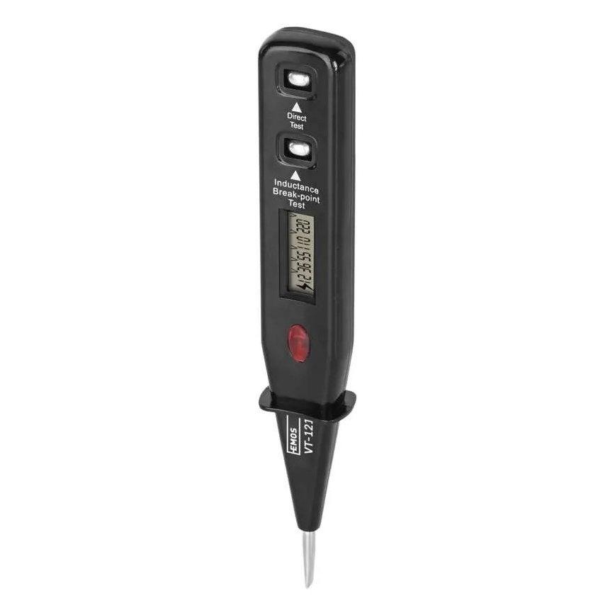 Δοκιμαστής τάσης VT-121 12-250 V μαύρος