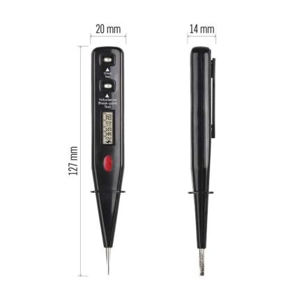 Δοκιμαστής τάσης VT-121 12-250 V μαύρος