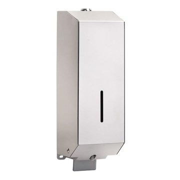 Δοσομετρητής σαπουνιού 10x32 cm, ανοξείδωτο ατσάλι/ασημί