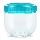 Δοχείο τροφίμων INTERLOCK 0,28 λτ τυρκουάζ/διάφανο