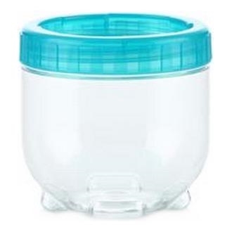 Δοχείο τροφίμων INTERLOCK 0,5 λ τυρκουάζ/διάφανο