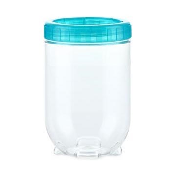 Δοχείο φαγητού INTERLOCK 0,7 l τιρκουάζ/διαφανές