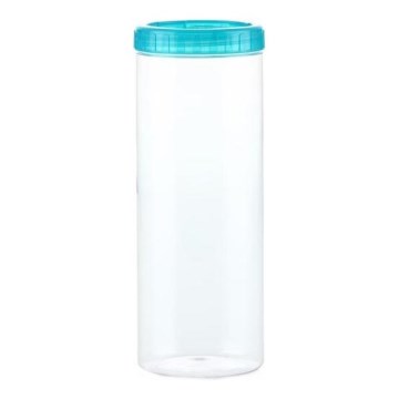 Δοχείο φαγητού INTERLOCK 1,6 l τιρκουάζ/διαφανές