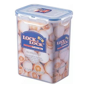Δοχείο φαγητού LOCK 1,8 l μπλε/διαφανές