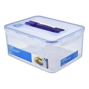 Δοχείο φαγητού LOCK 6,5 l μπλε/διαφανές