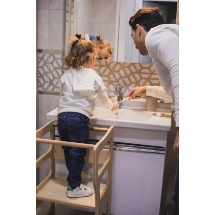 Εκπαιδευτικός πύργος TWINN 83x45 cm καφέ
