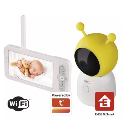 Ενδοεπικοινωνία μωρού/ Baby monitor GoSmart 5V Wi-Fi Tuya