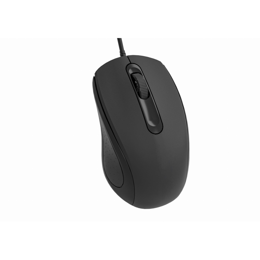 Ενσύρματο ποντίκι 1200 DPI USB-C μαύρο