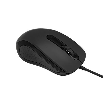 Ενσύρματο ποντίκι 1200 DPI USB-C μαύρο