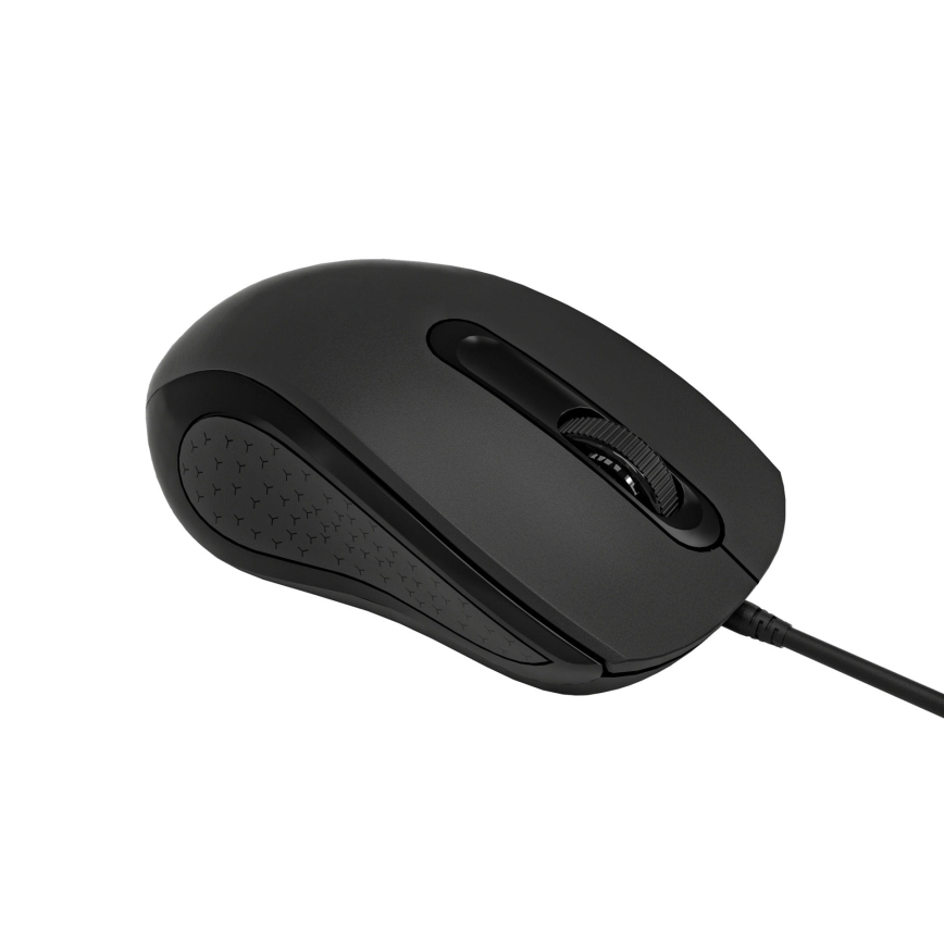 Ενσύρματο ποντίκι 1200 DPI USB-C μαύρο