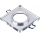 Εντοιχιζόμενο φωτιστικό οροφής 1xGU10/MR16/10W/230V, 9x9 εκ., γυαλιστερό χρώμιο