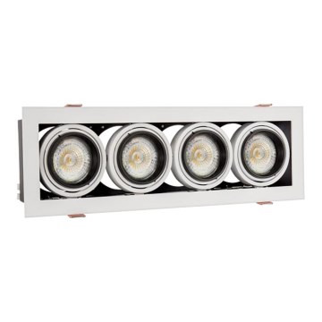 Εντοιχισμένο φωτιστικό MODERN DAY MINI 4xGU10/10W/230V