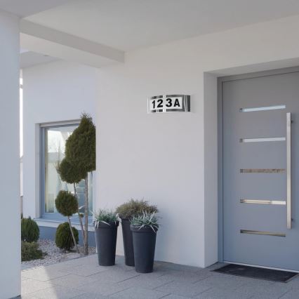 Αριθμός οικίας 1xE27/14W/230V IP54