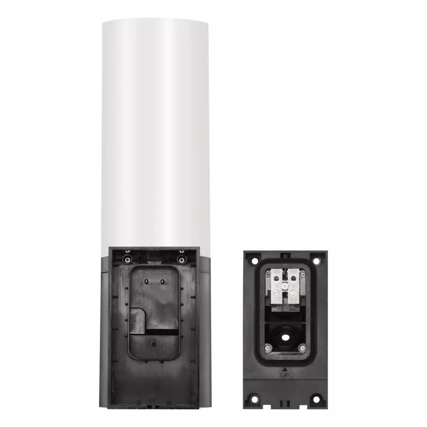 Έξυπνη εξωτερική κάμερα LED με φως GoSmart LED/12W/230V 3200K IP65 Wi-Fi Tuya μαύρη