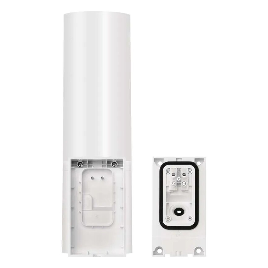 Έξυπνη εξωτερική κάμερα LED με φως GoSmart LED/12W/230V IP65 Wi-Fi Tuya λευκό